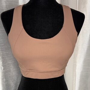 Lululemon Free To Be Elevated Sports Bra Yoga Workout Gym Train Taupe Women’s 10